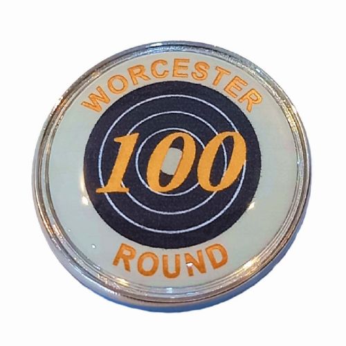Worcester Round standard badge